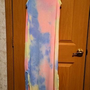 Long bathing suit cover up